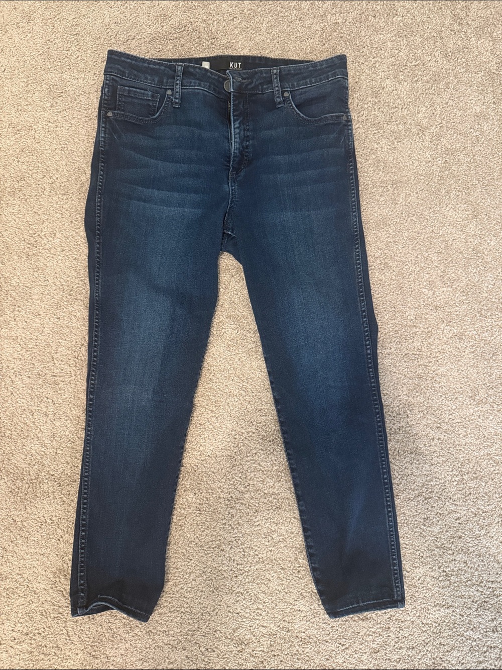 Kut from the Kloth Dark Indigo Skinny Jeans